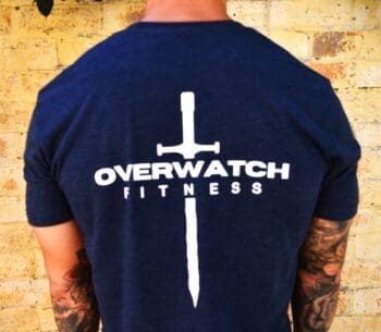 Overwatch Fitness - Steel Tee - OG Logo - Image 5