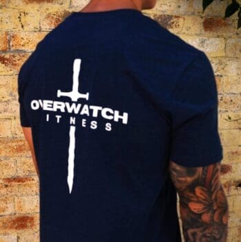 Overwatch Fitness - Steel Tee - OG Logo - Image 2