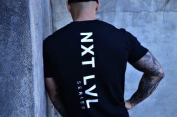 NXT LVL Series - Black Tee