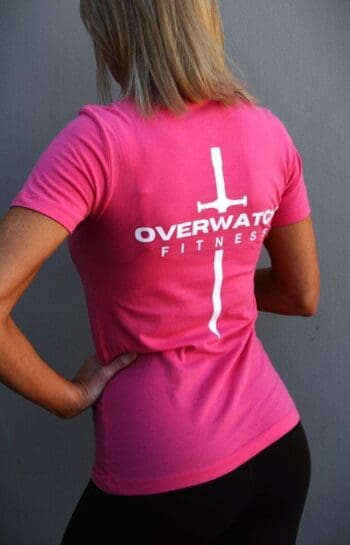 Ladies Pink Tee - Image 3